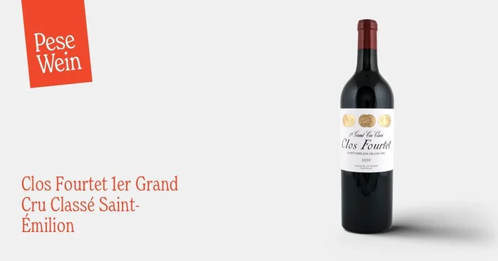 Clos Fourtet 1er Grand Cru Classé Saint-Émilion 2020