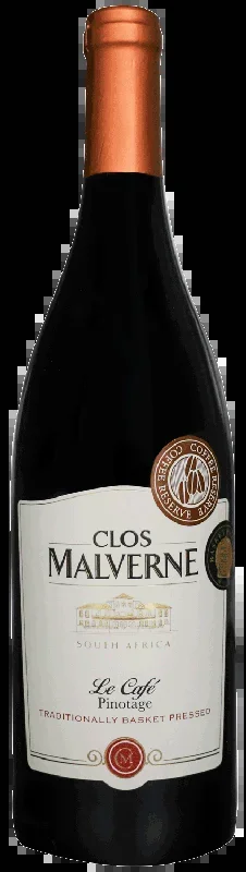 Clos Malverne Le Café Pinotage 2021 – Red wine