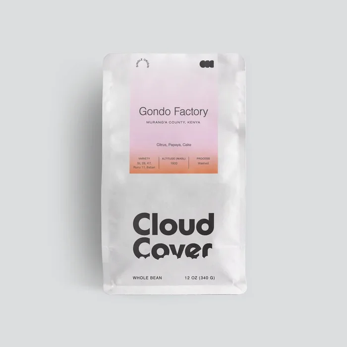 Cloud Cover Coffee – Kenya Gondo Factory