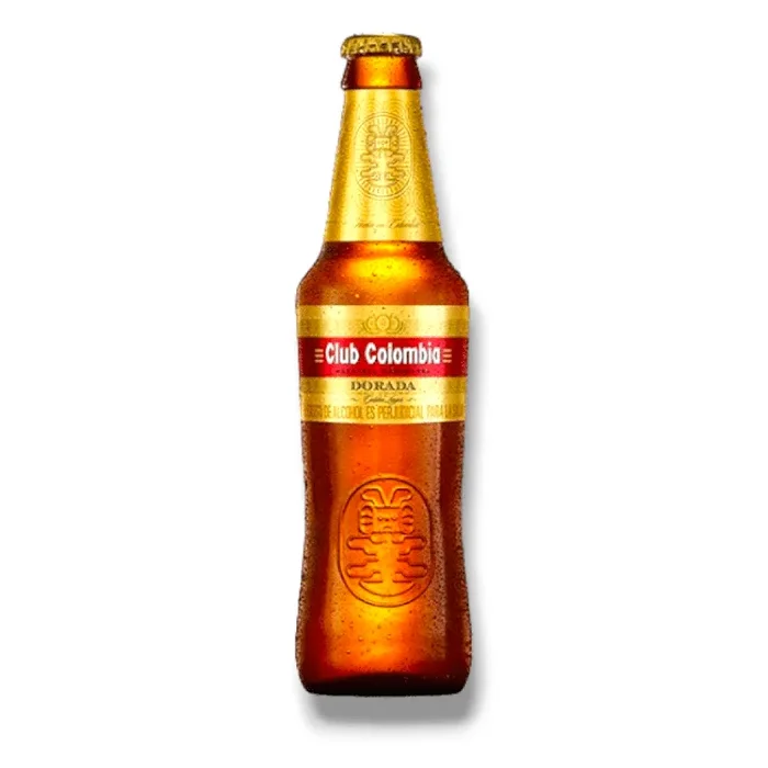 Club Columbia Dorada 0,33l- Lager aus Kolumbien mit 4,6% Vol.
