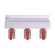 CO2 Verteiler 3-fach – allseits 1/4″ IG