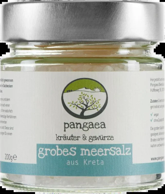 Coarse sea salt