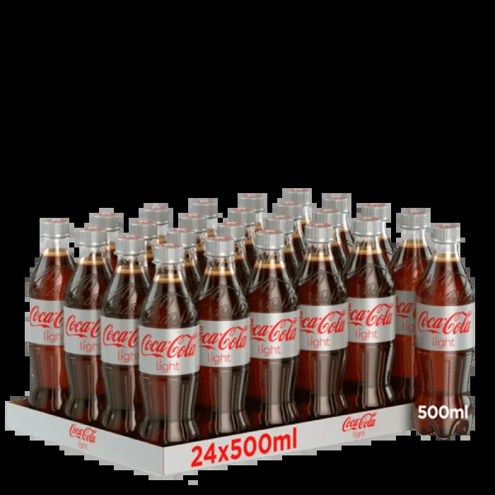 Coca-Cola Light 50 cl, pack de 24 | Rafraîchissement léger sans sucre