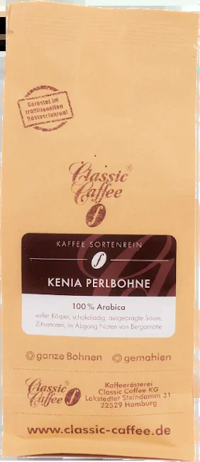 Coffee Kenya pearl bean