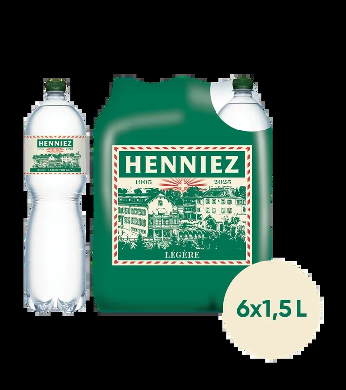 Commandez Henniez vert faiblement carbonaté (150cl) – Boissons
