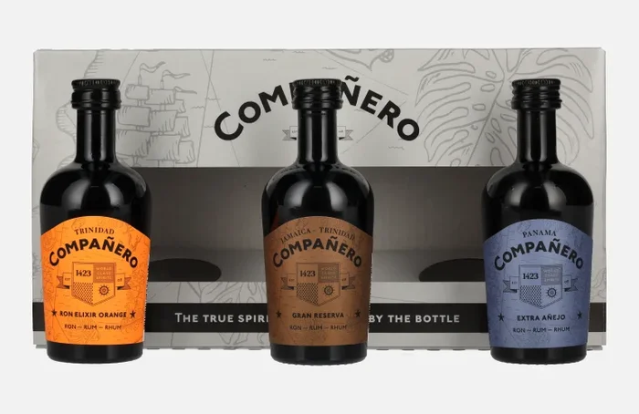 Compañero Giftbox 44,7% Vol. 3×0,05l in Geschenkbox