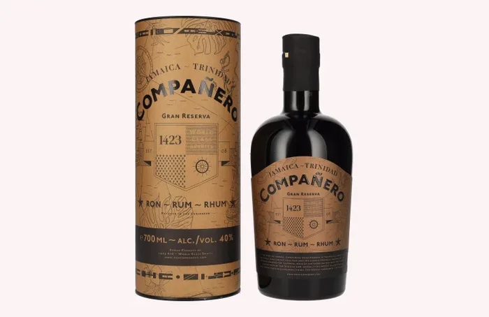 Compañero JAMAICA – TRINIDAD Gran Reserva Rum 40% Vol. 0,7l in Geschenkbox