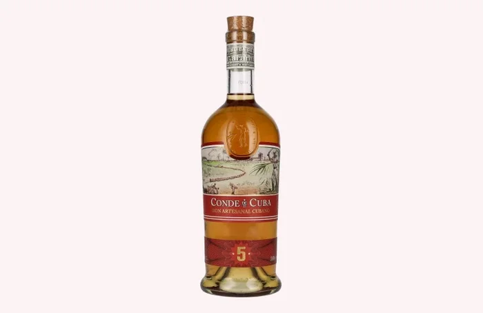 Conde de Cuba 5 Ron Artesanal Cubano 38% Vol. 0,7l