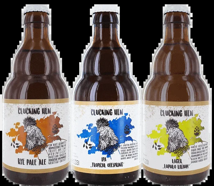 Craft Beer Probierset Mix (2x Lager + 2x Rye Pale Ale + 2x IPA)