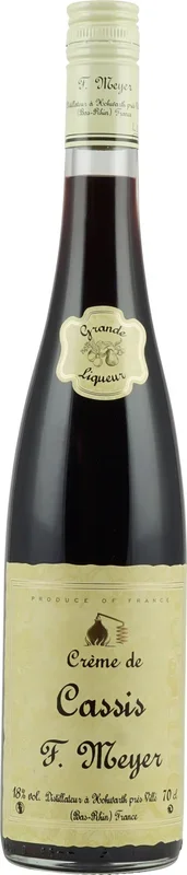 Creme de Cassis F. Meyer 0,7 Liter 18 % Vol.