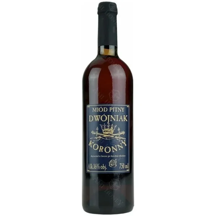 CROWN MEAD DWÓJNIAK matured in a 16% bourbon whisky cask Jaros Apiary