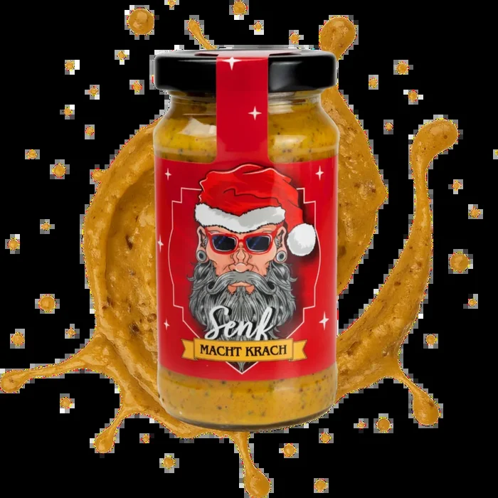 Crunchy Christmas mustard „Macht Krach“