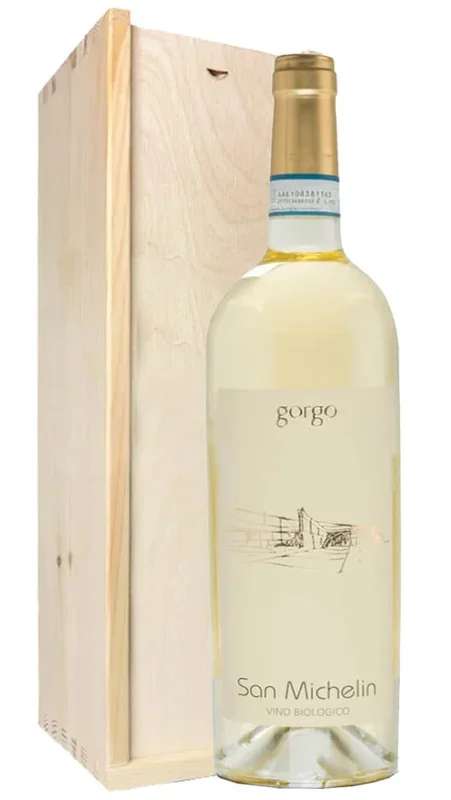Custoza DOC Biologico – San Michelin – MAGNUM – Cassa di Legno – Gorgo