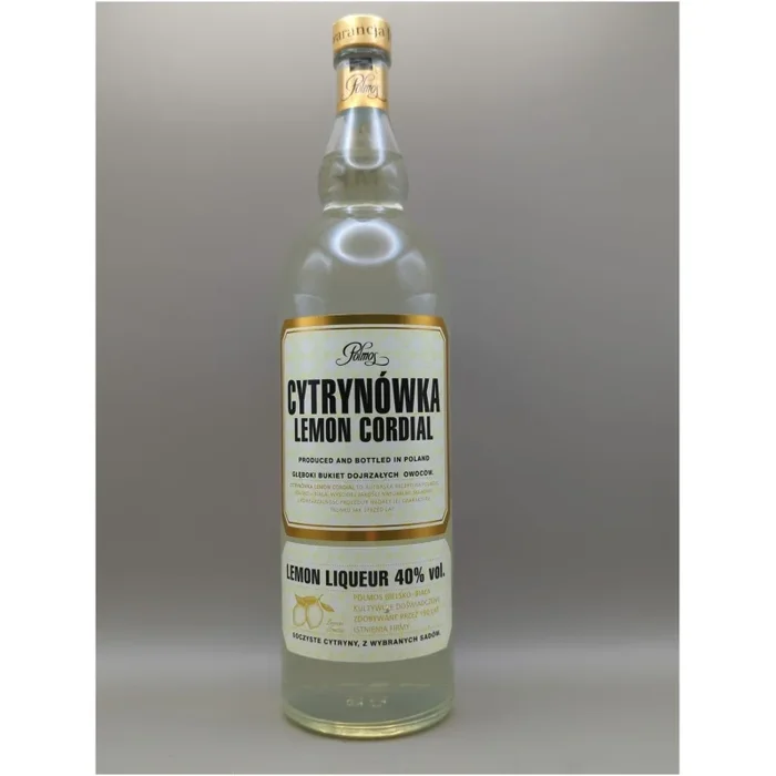CYTRYNÓWKA LEMON CORDIAL 40% – lemon liquer
