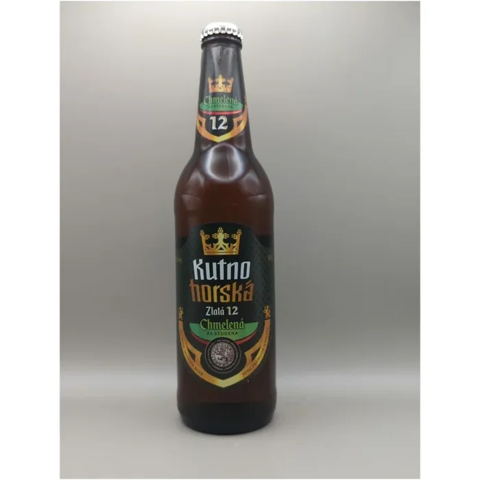 Czech – KUTNA HORA – Zlatá 12 Hopped – Pale Lager Dryhopped