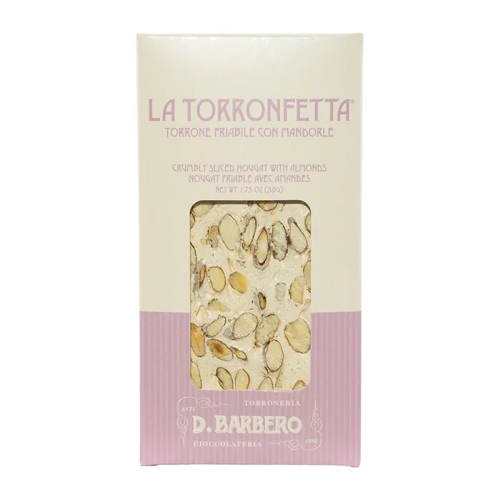 D.Barbero | Torronfetta mit Mandeln | 50g