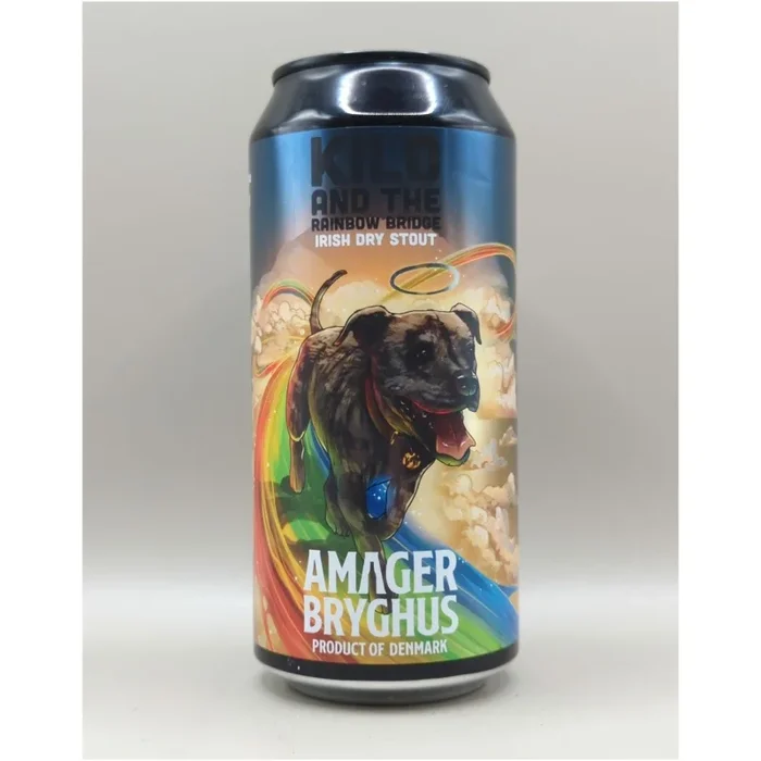 DÄNEMARK – AMAGER BRYGHUS – KILO UND DER REGENBOGEN – IRISH DRY STOUT