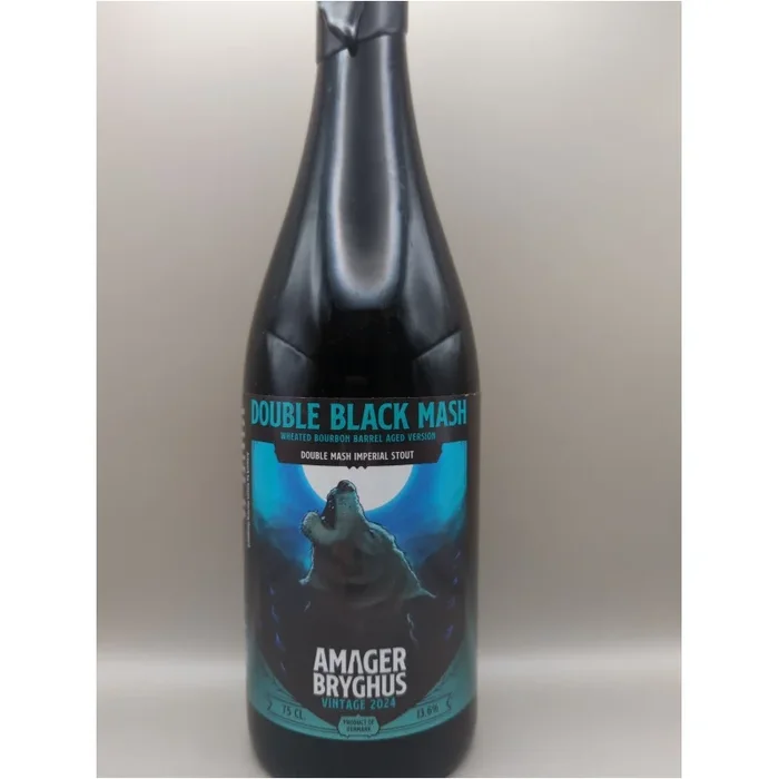 DANIA AMAGER BRYGHUS DOUBLE BLACK MASH – Imperial Stout – WHEATED BOURBON BA – Vintage 2024