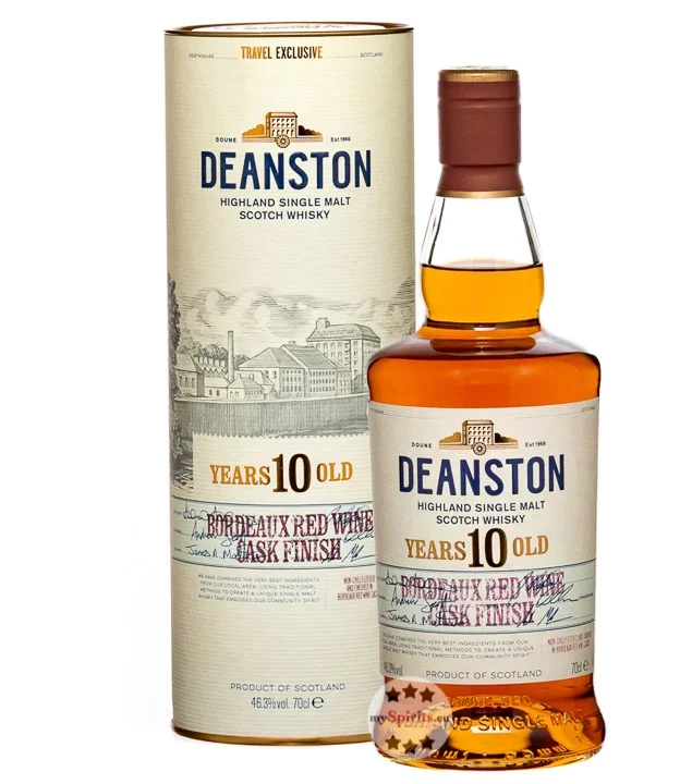 Deanston 10 Jahre Bordeaux Cask Finish Highland Whisky