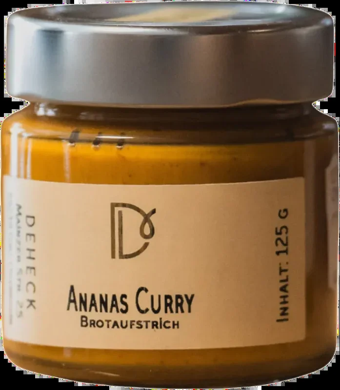 Deheck Manufaktur curry pineapple spread