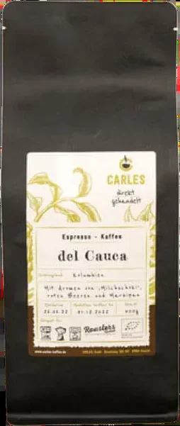 Del Cauca Organic Espresso Arabica