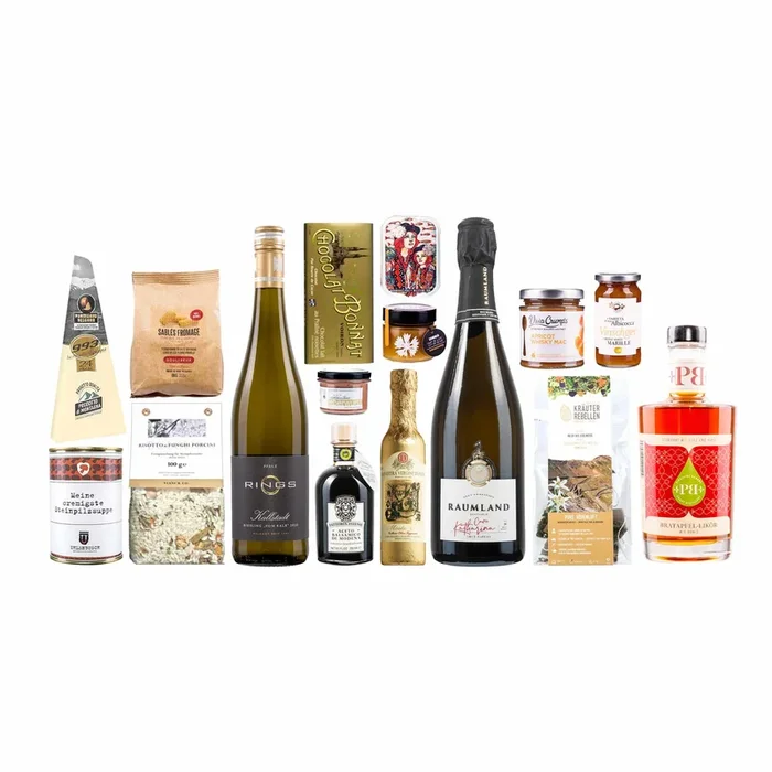 Delikatessen Präsentkorb | Gourmet de Luxe Geschenk