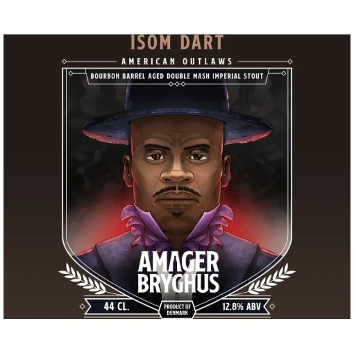 DENMARK AMAGER BRYGHUS ISOM DART American OUTLAWS – Bourbon BA Double Mash Imperial Stout