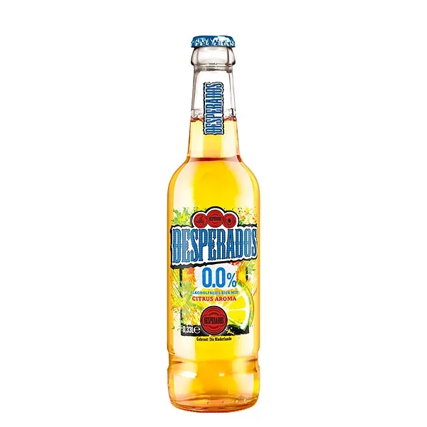 Desperados 0,0% Alkoholfrei 24×0,33L