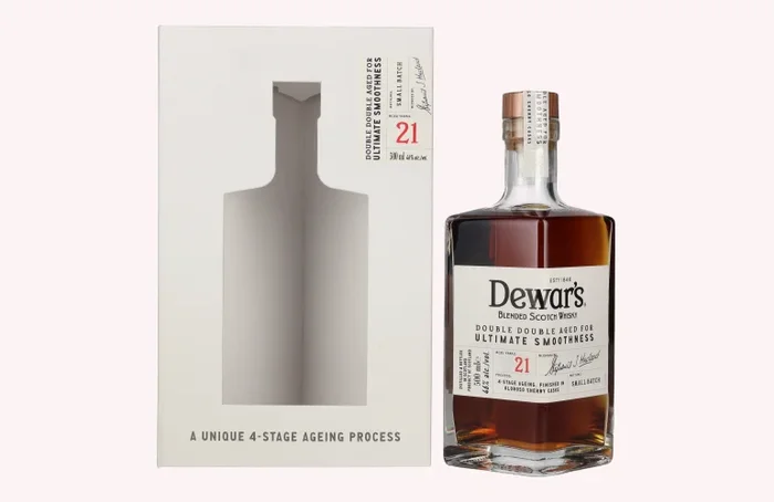 Dewar’s 21 Years Old Double Double Aged Blended Scotch Whisky 46% Vol. 0,5l in Geschenkbox