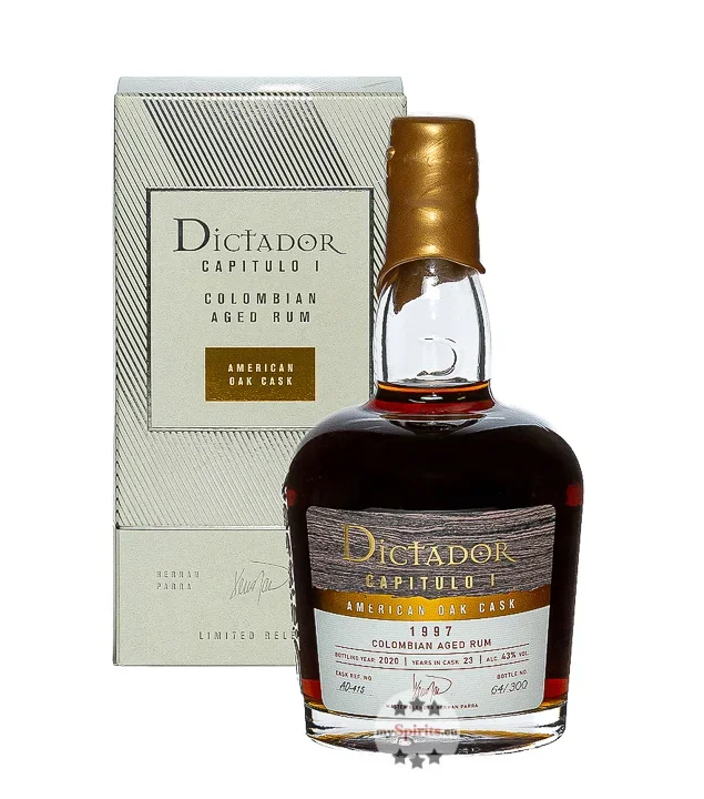 Dictador Capitulo I American Oak Cask 1997 Rum