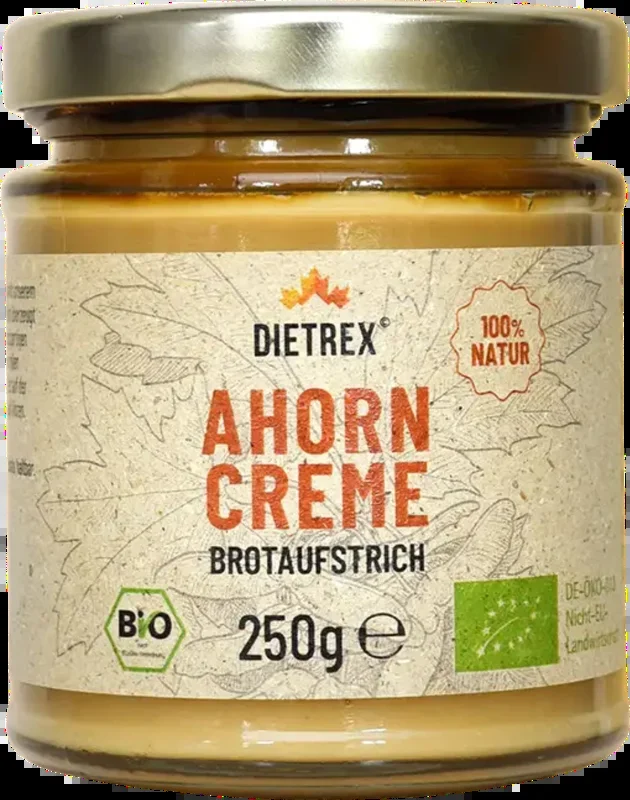 Dietrex organic maple cream spread