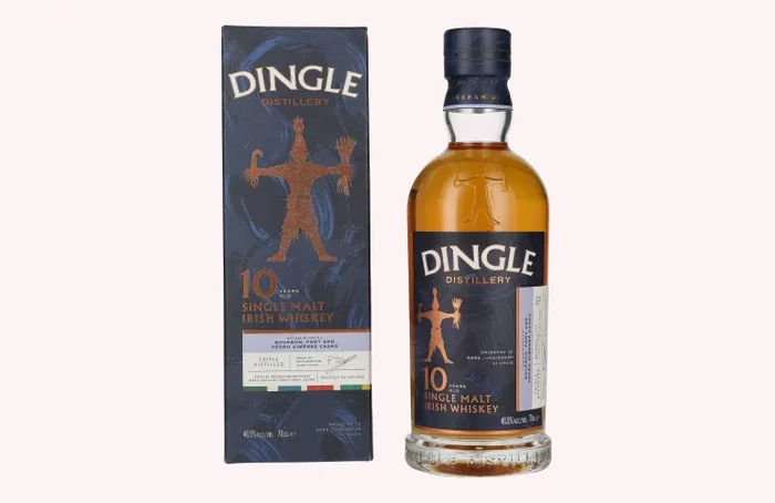 Dingle 10 Years Old Single Malt Irish Whiskey Triple Distilled 46,5% Vol. 0,7l in Geschenkbox