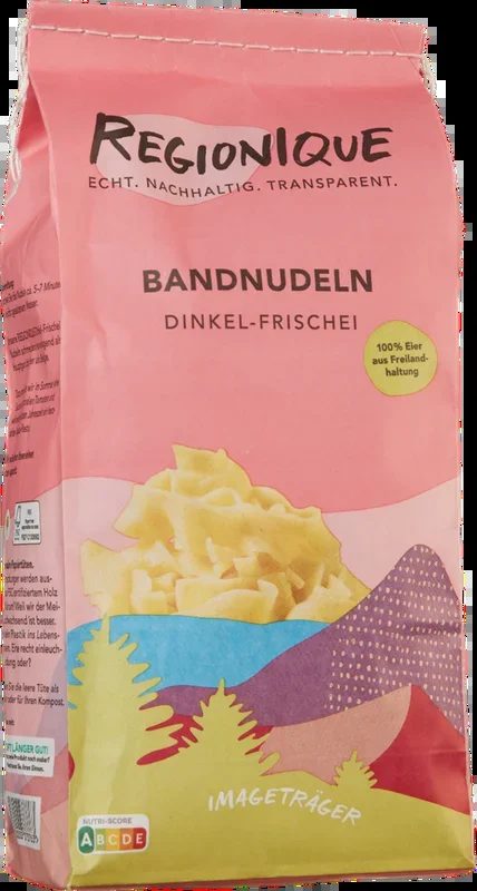 Dinkel-Frischei Bandnudeln IMAGETRÄGER