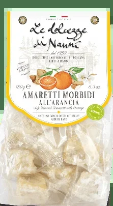 Dolcezze di Nanni Amaretti morbidi all’Arancia weiche Amaretti mit Orange