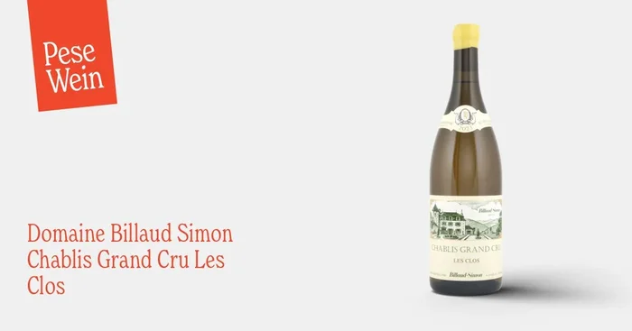 Domaine Billaud Simon Chablis Grand Cru Les Clos 2023