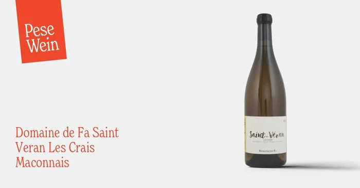 Domaine de Fa Saint Veran Les Crais Maconnais 2022