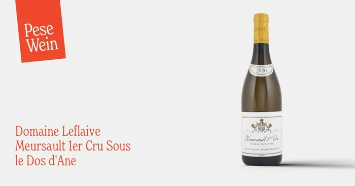 Domaine Leflaive Meursault 1er Cru Sous le Dos d’Ane 2020