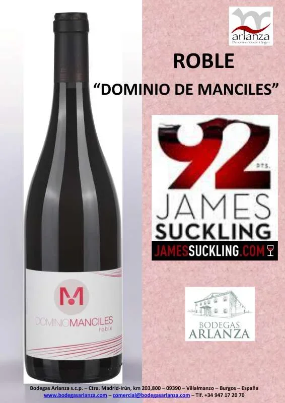 Dominio de Manciles, Roble Rotwein