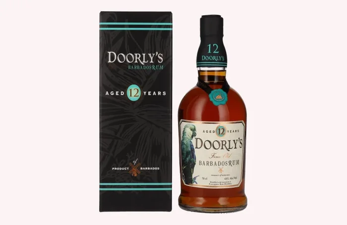 Doorly’s 12 Years Old Fine Old Barbados Rum 43% Vol. 0,7l in Geschenkbox