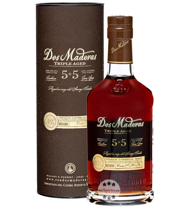 Dos Maderas 5 + 5 PX Triple Aged Caribbean Spirit