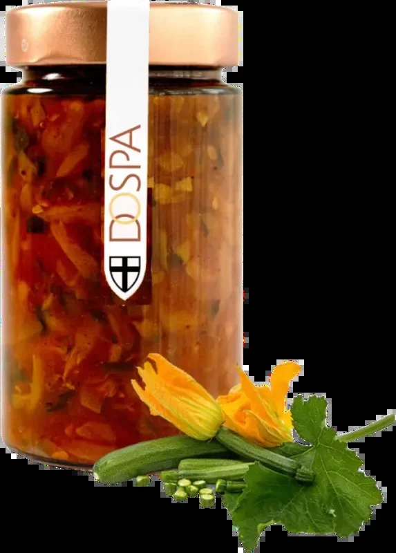 DOSPA Zucchini-Pflaumen-Zwiebel Chutney
