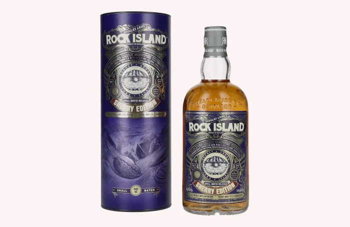 Douglas Laing ROCK ISLAND Sherry Edition Small Batch Blended Malt 46,8% Vol. 0,7l in Geschenkbox