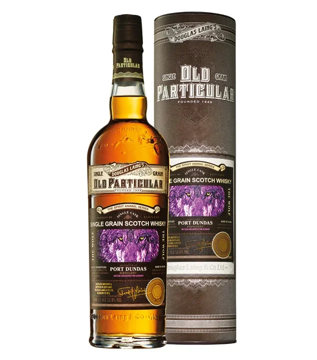 Douglas Laing’s Old Particular Port Dundas 16 Jahre The Wolf Whisky