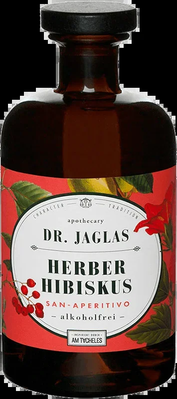 Dr. Jaglas Herber Hibiscus – non-alcoholic aperitif