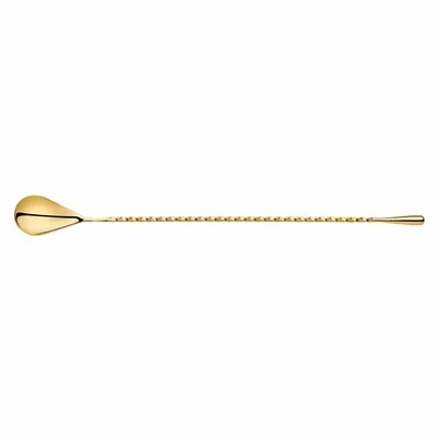Drop Barlöffel Gold 300mm