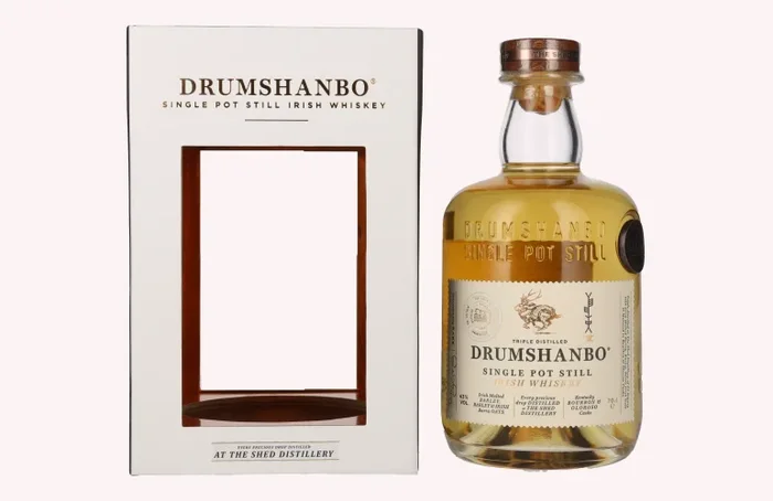 Drumshanbo Single Pot Still Irish Whiskey 43% Vol. 0,7l in Geschenkbox