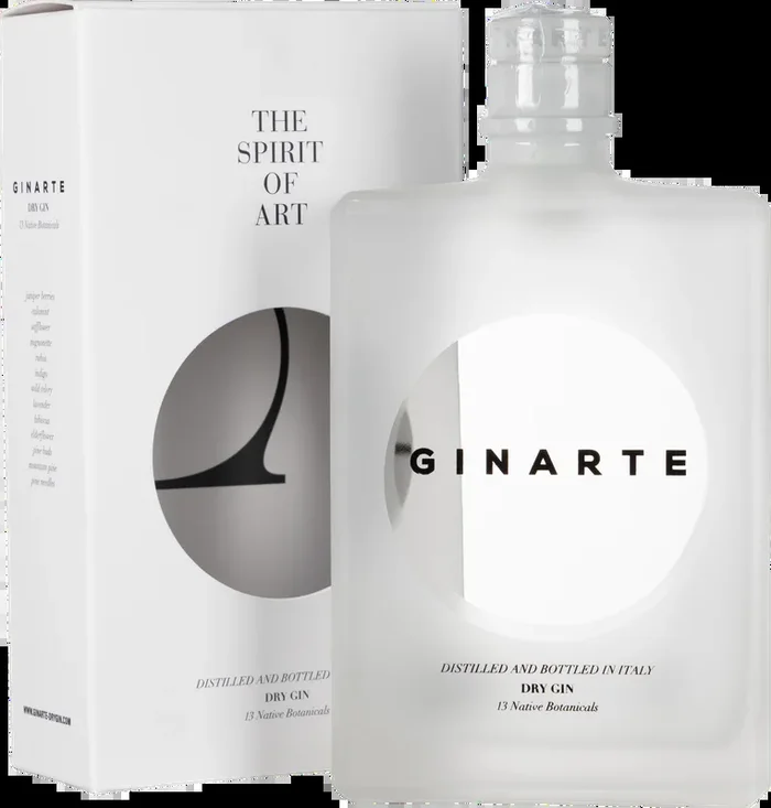 Dry Gin Spirit of Art Piero Lissoni Edition 0,7 Liter im Geschenkkarton