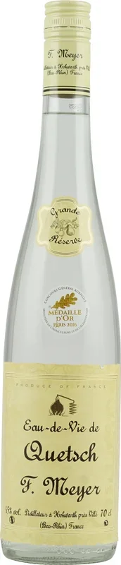Eau de Vie de Quetsch Grande Reserve F. Meyer 0,7 Liter 45 % Vol.