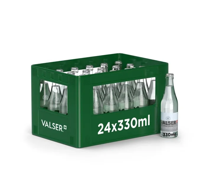 Eau plate Valser 33 cl, 24 cartons | Achetez dès maintenant dans notre boutique