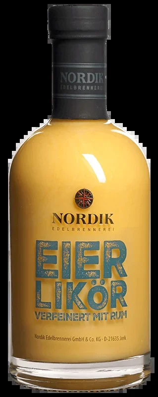 Egg rum liqueur